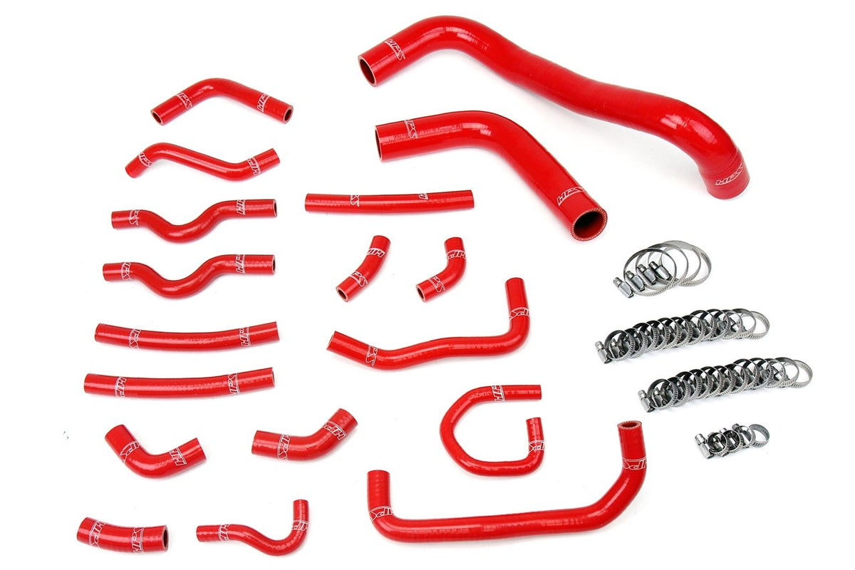 FR SPORT HPS Reinforced Silicone Radiator + Heater Coolant Hose Kit, Toyota 98-02 Land Cruiser...