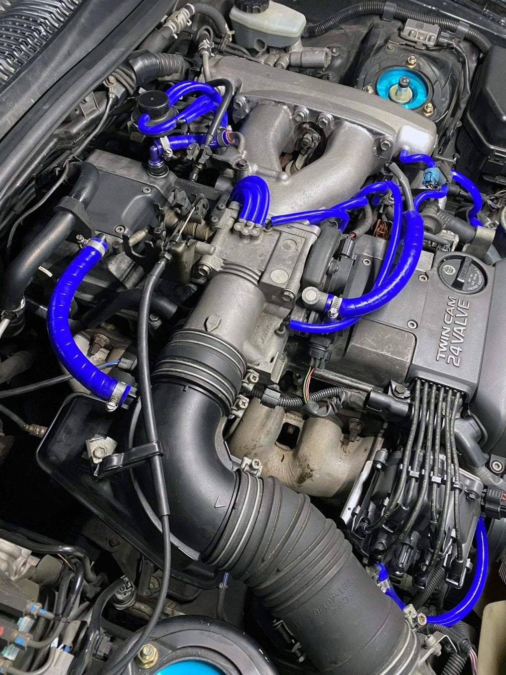 HPS Performance HPS Silicone Vacuum Hose Kit Toyota 93-98 Supra MK4 Non Turbo 57-2013