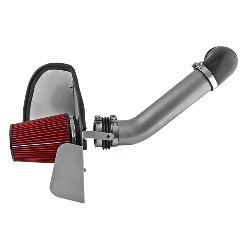 FR SPORT SPYDER Xtune Cadillac Escalade 07-08 6.2L V8 Intake ( w/Heat Shield Red Filter ) Gray...