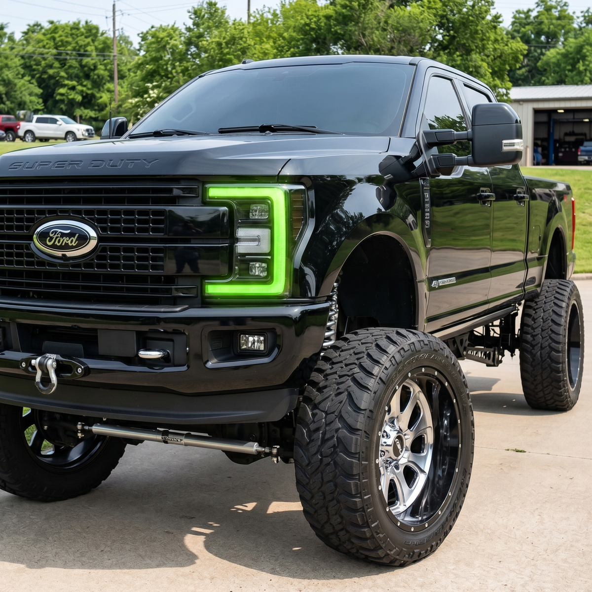 RGB Halo Kits Ford Super Duty Flow Series DRL Boards (2017-2019) - View 6