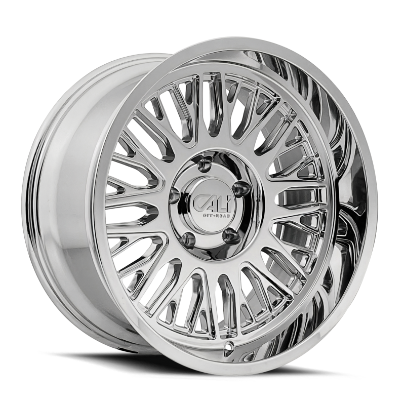 Cali Off-Road 9116 Vertex 22x12 / 8x165.1 BP / -44mm Offset / 125.2mm Hub Chrome Wheel 9116-22281C