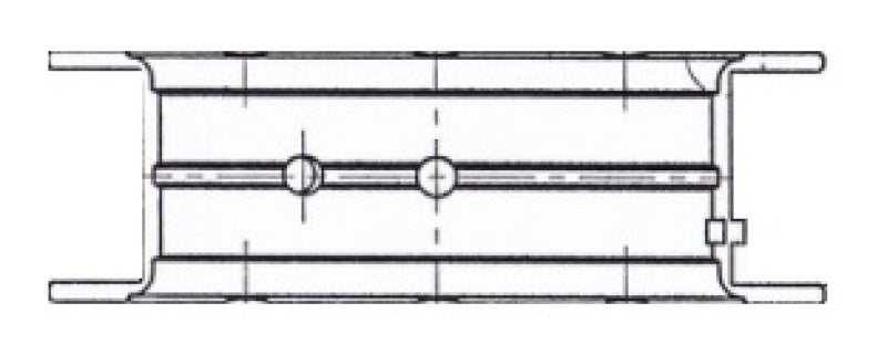 ACL 1997+ Chevy V8 4.8/5.3/5.7/6.0 Gen 3 .20mm Oversized Main Bearing Set 5M7298A-20
