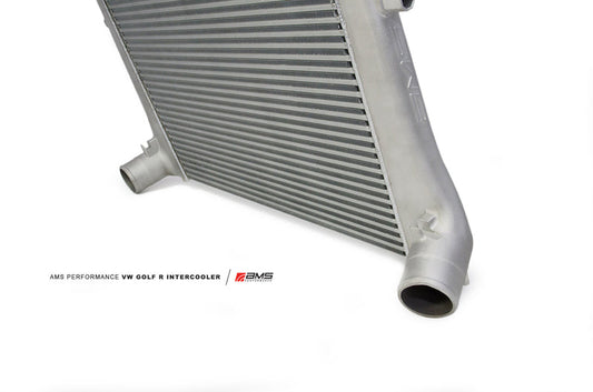 FR SPORT AMS Performance 2015+ VW Golf R MK7 Front Mount Intercooler Upgrade w/Cast End Tanks...