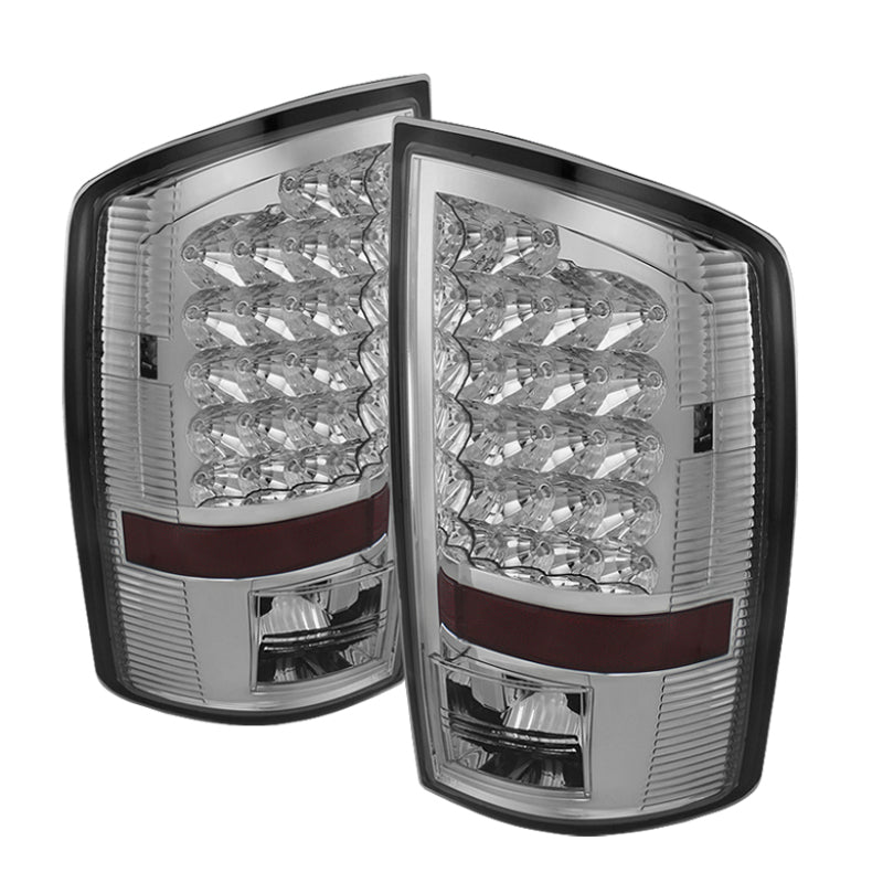 SPYDER Xtune Dodge Ram 02-06 1500 / Ram 2500/3500 03-06 LED Tail Light Chrome ALT-JH-DR02-LED-C 5072986