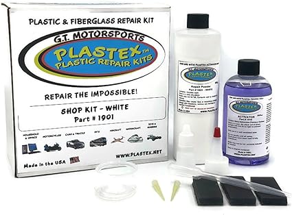 Speedzone Performance LLC Plastex Plastic and Fiberglass Repair - Easily fix, Recreate Broken...