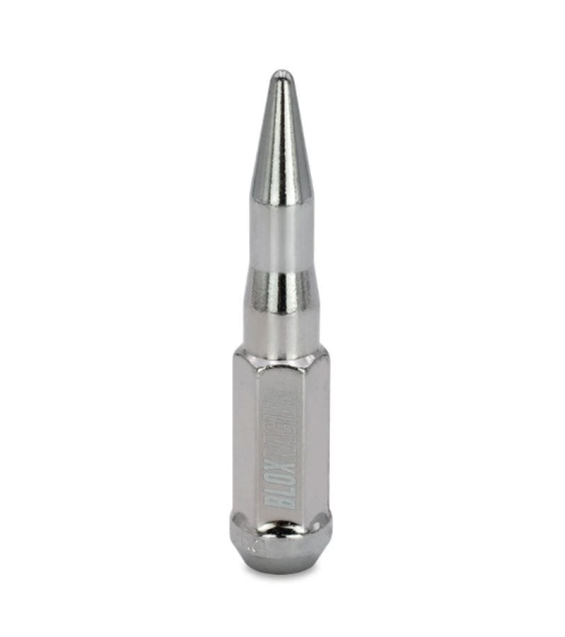 FR SPORT BLOX Racing Spike Forged Lug Nuts - Chrome 12 x 1.50mm - Single BXAC-00160-SP