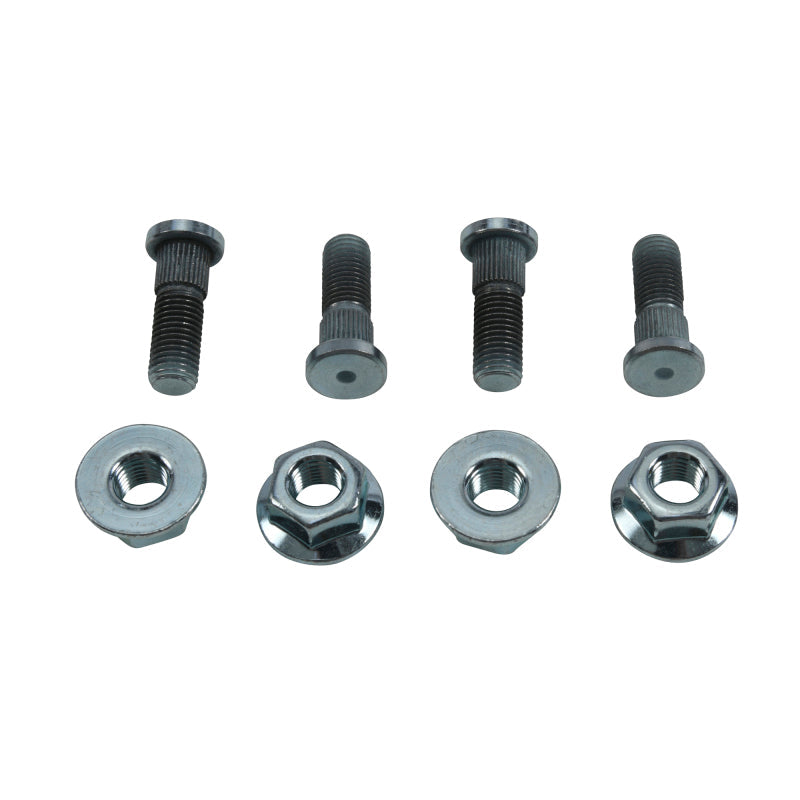 All Balls Racing 05-13 Kawasaki KVF650 Brute Force Wheel Stud & Nut Kit Rear 85-1027