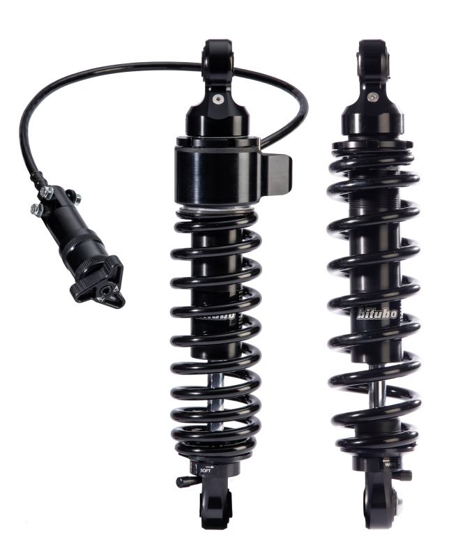 Bitubo Suspension Bitubo WME2 Twinshocks Adjustable: Single Hydraulic Spring Preload, Reb., Length 326mm, Dk Edition HD054WME22V3