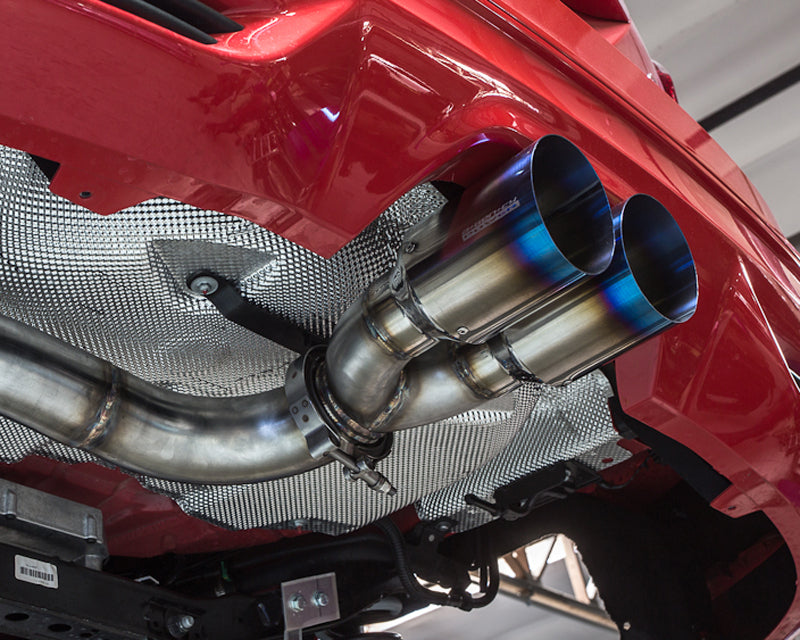 FR SPORT Agency Power 13-18 Ford Focus ST Catback Exhaust w/2.75in Triple Titanium Tips AP-FST-170-3