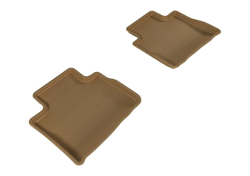 3D MAXpider 2014-2017 Chevrolet SS Kagu 2nd Row Floormats - Tan L1CH06421502