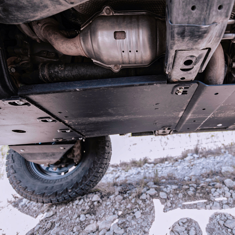 Cali Raised LED Cali Raised 14-24 4Runner Transmission Skid Plate - Aluminum / Raw CR3815