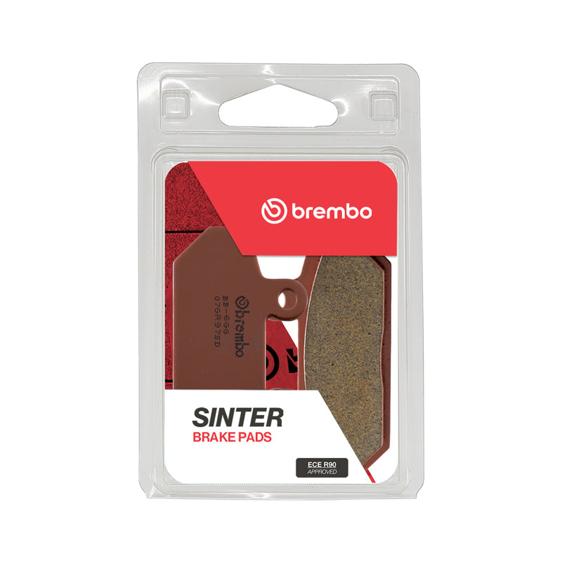Brembo OE 18-20 Can-Am Commander MAX R EFI Left 800cc Sinter Brake Pad - Front 07GR97SD