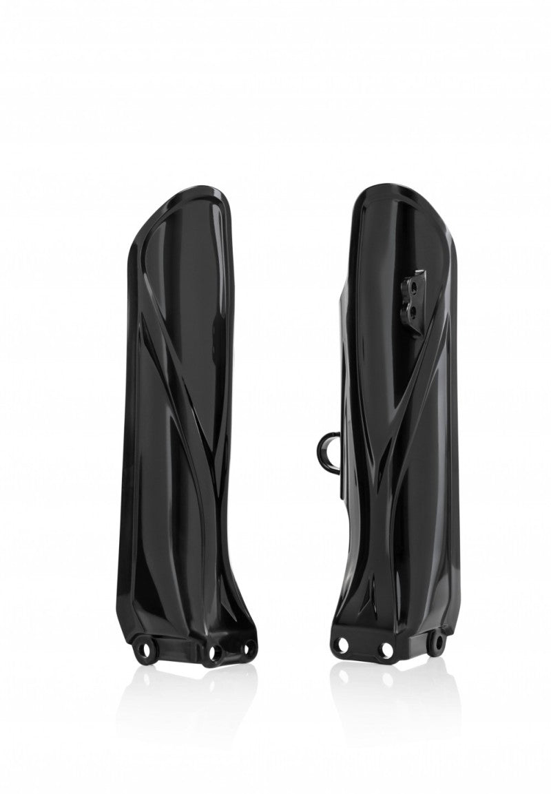 Acerbis 19+ Yamaha YZ85 Lower Fork Cover Set - Black 2742650001