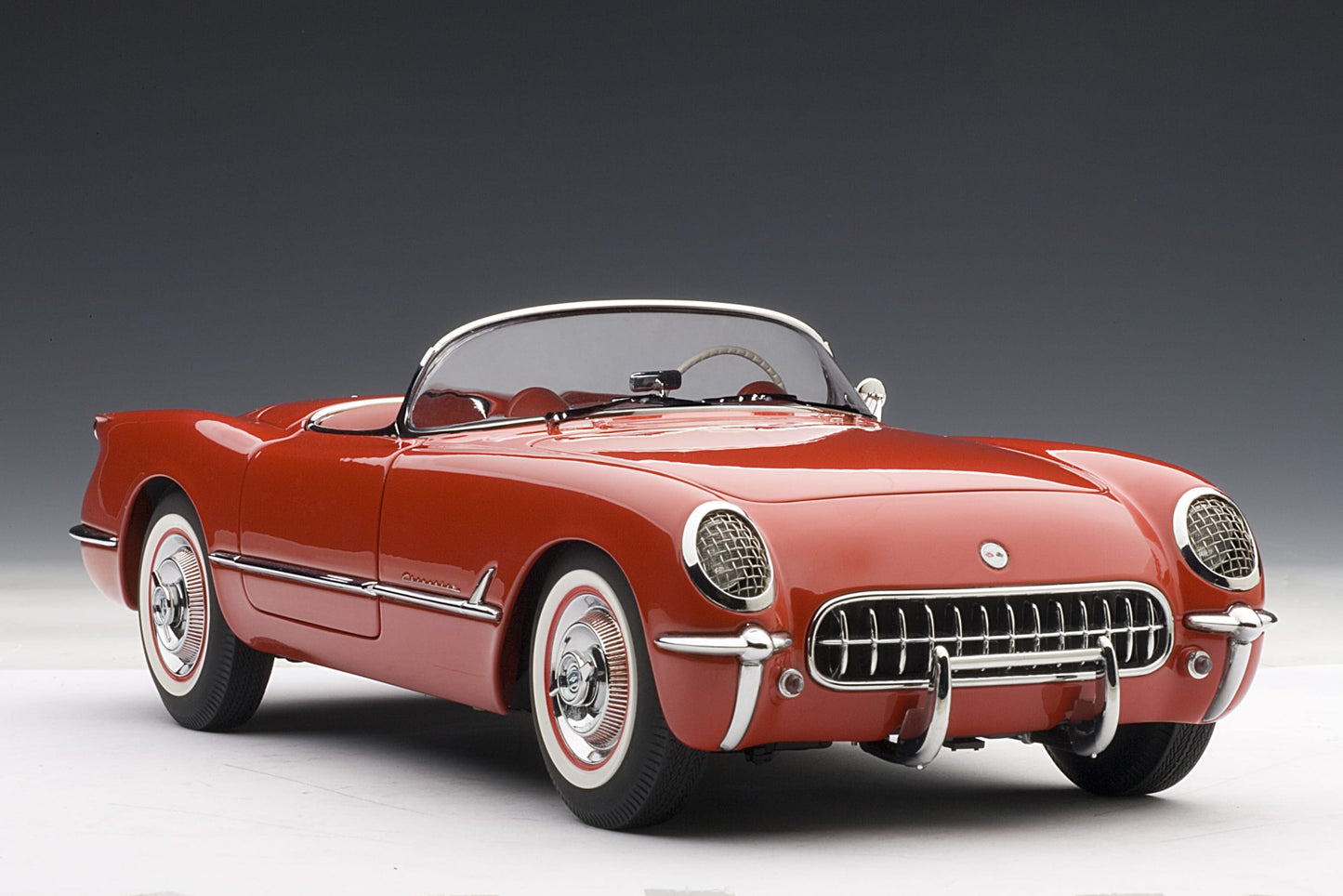 AUTOart Millennium 1954 Chevy Corvette C1 Convertible Red 1:18