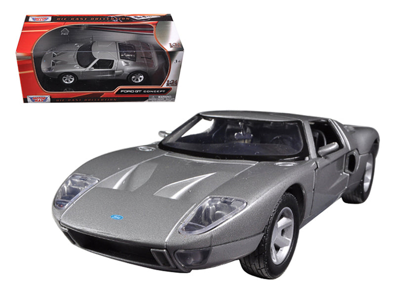Ford GT Silver 1/24 Diecast Car Model by Motormax free shipping USA