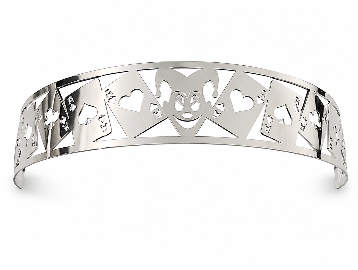 Granatelli Blingz Beauty Bandz 14" x 3" Joker's Wild Air Cleaner Grill – 750003