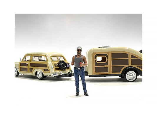 "Campers" Figure 5 for 1/18 Scale Models by American Diorama free shipping USA