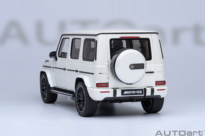 AUTOart 2019 Mercedes-Benz G63 AMG 4x4 G-Class Designo Brilliant White 1:18