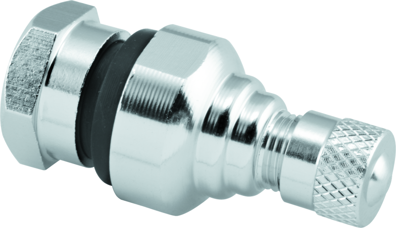BikeMaster Valve Stem Aluminum 11.3mm Pair Silver 151976
