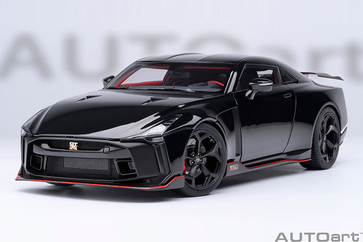 AUTOart 2020 Nissan GT-R (R50) by Italdesign Black w/ Matte Black & Red 1:18