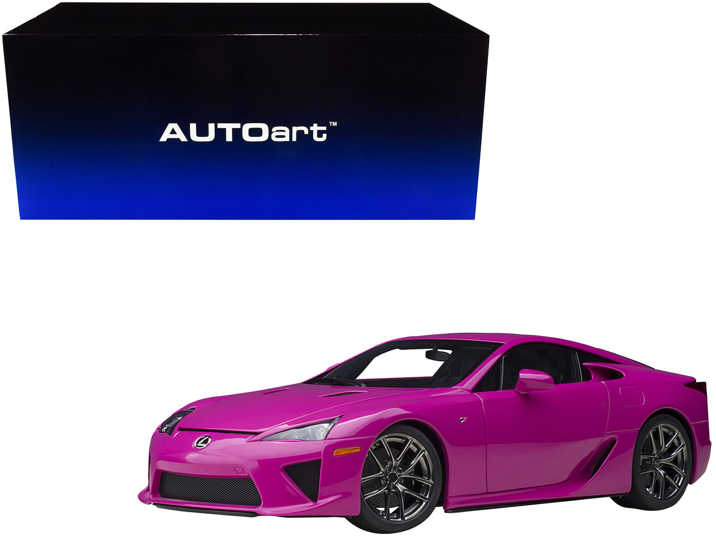 Lexus LFA Passionate Pink 1/18 Model Car by Autoart free shipping USA