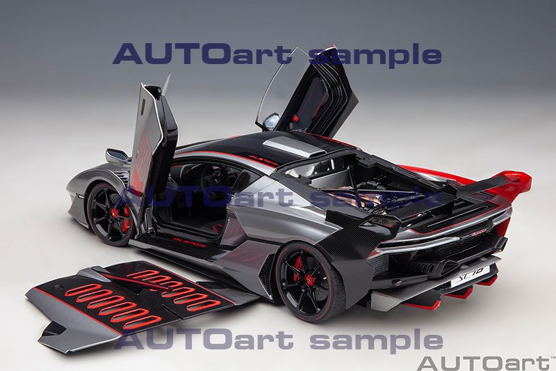AUTOart Lamborghini SC18 Alston Grigio Daytona (Grey) 1:18