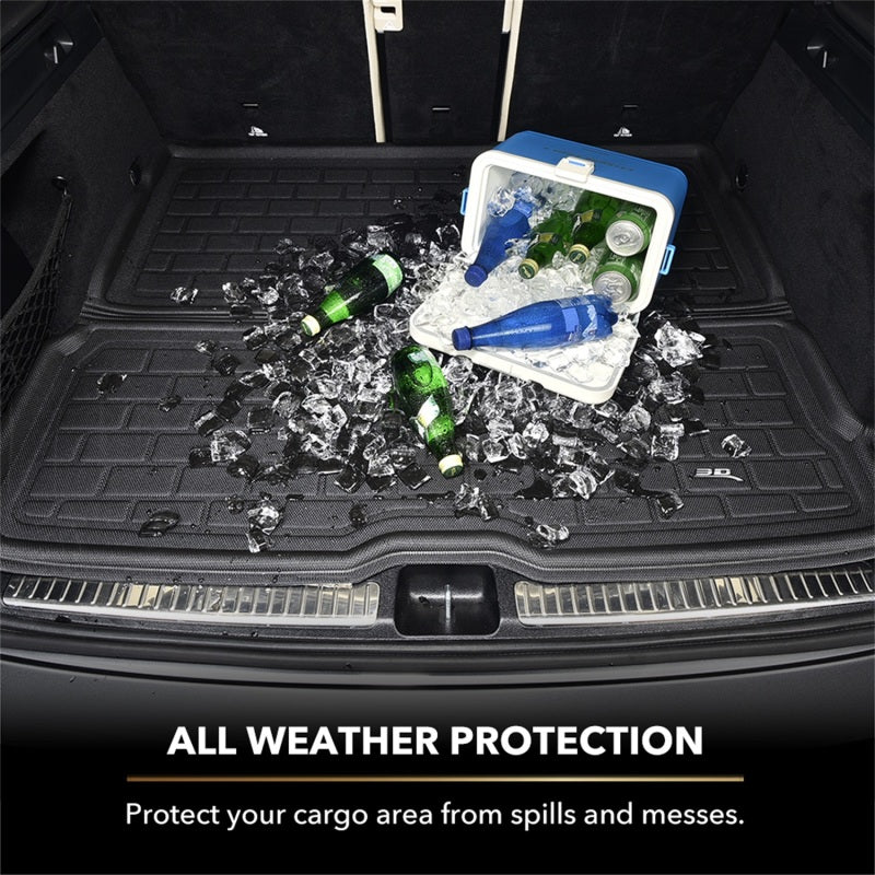 3D MAXpider 2021 Kia Seltos Kagu Cross Fold Cargo Liner - Black M1KA0561309