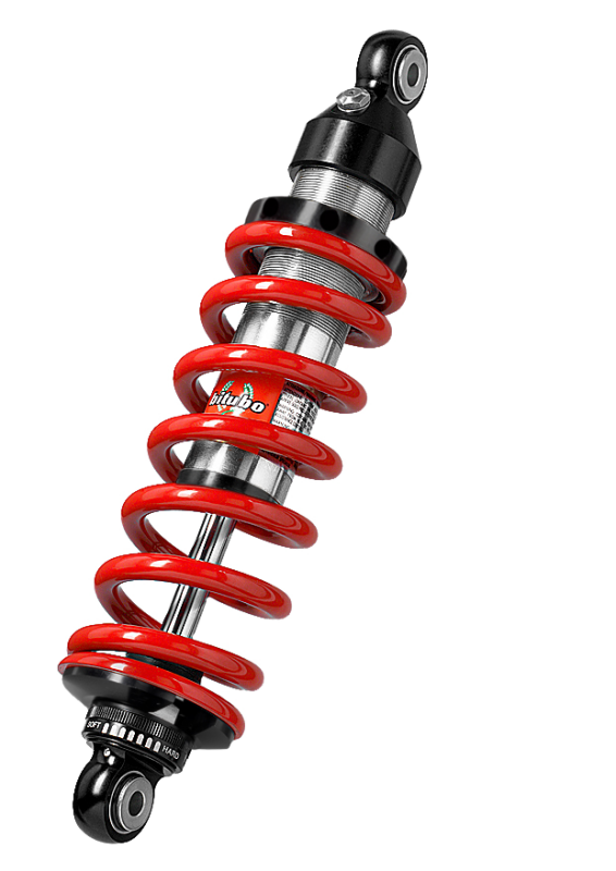 Bitubo Suspension Bitubo XZE0 Monoshocks Adjustable: Spring Preload, Rebound, Red Spring H0041XZE01