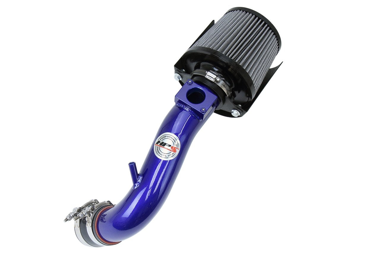 HPS Performance HPS Shortram Air Intake Kit 2008-2014 Mitsubishi Lancer 2.0L / 2.4L NonTurbo, Includes Heat Shield, 827-162