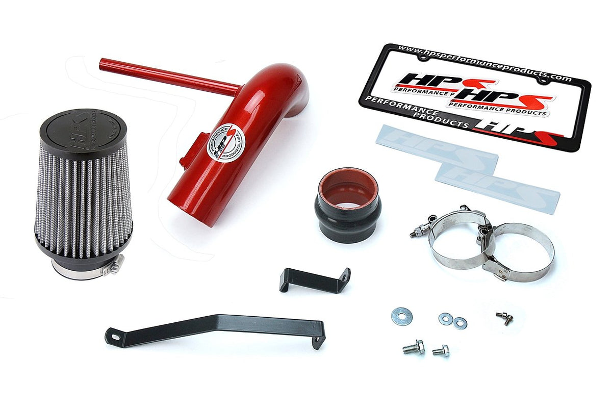 FR SPORT HPS Shortram Air Intake Kit 2011-2017 Lexus CT200h, Red - View 4