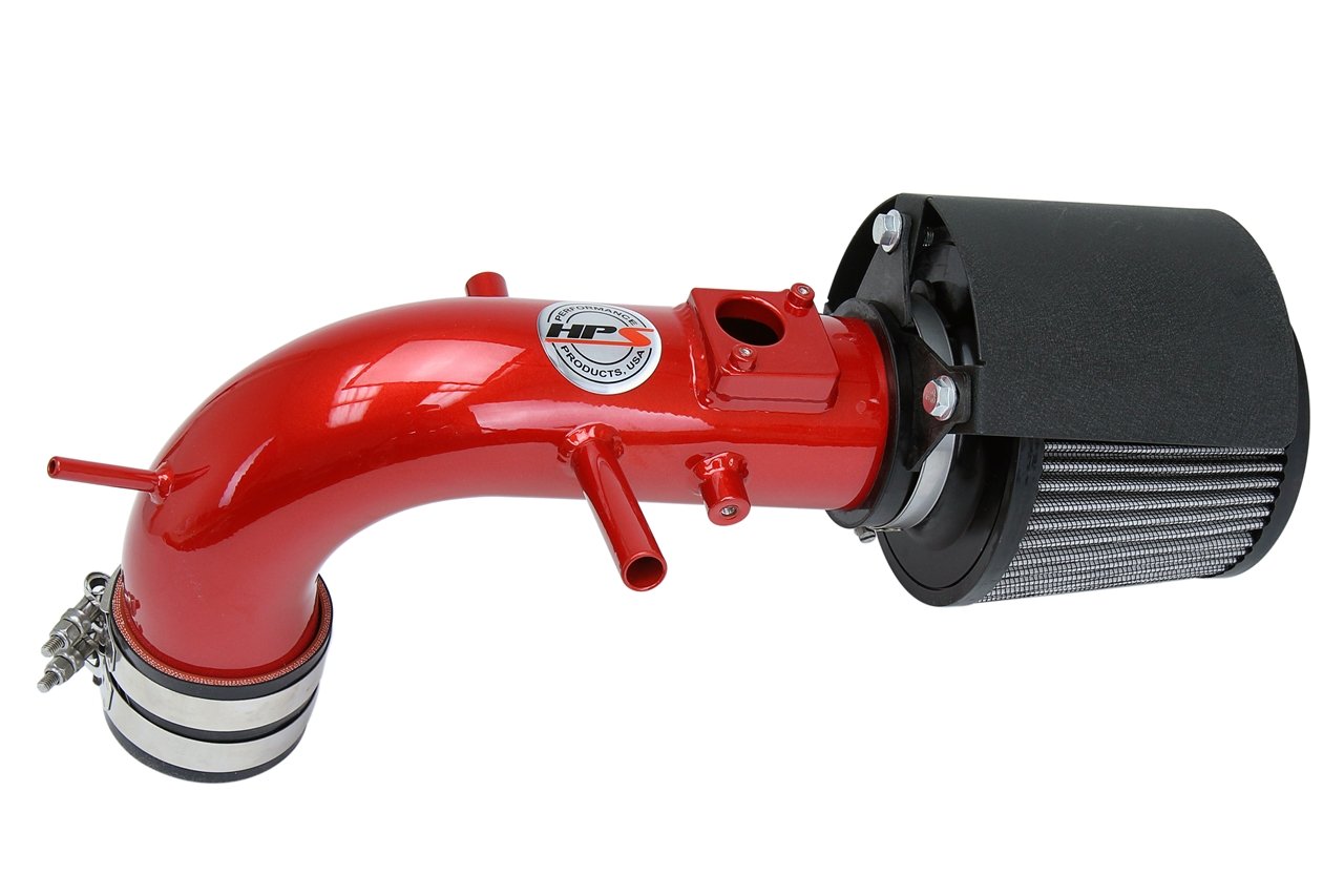 HPS Performance HPS Shortram Air Intake Kit 2013-2018 Toyota Rav4 2.5L, Includes Heat Shield, 827-612