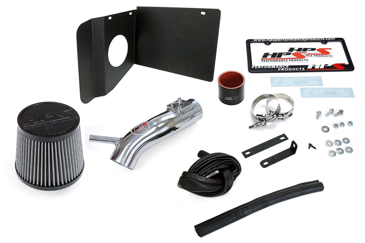 FR SPORT HPS Shortram Air Intake Kit 2018-2019 Toyota C-HR 2.0L, Includes Heat Shield, Polish -...