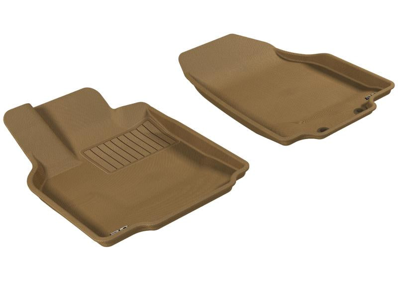 3D MAXpider 2007-2015 Mazda CX-9 Kagu 1st Row Floormat - Tan L1MZ01711502