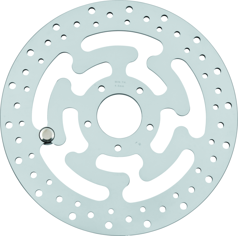 FR SPORT Bikers Choice Frt Brake Rotor Lh Pol 11.8in 482554
