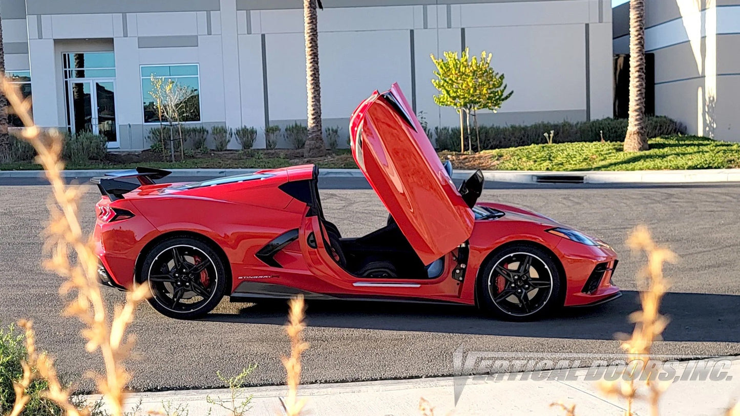 Vertical Doors | C8 Stingray 2020-Present Chevy Corvette Lambo Door Conversion Kit