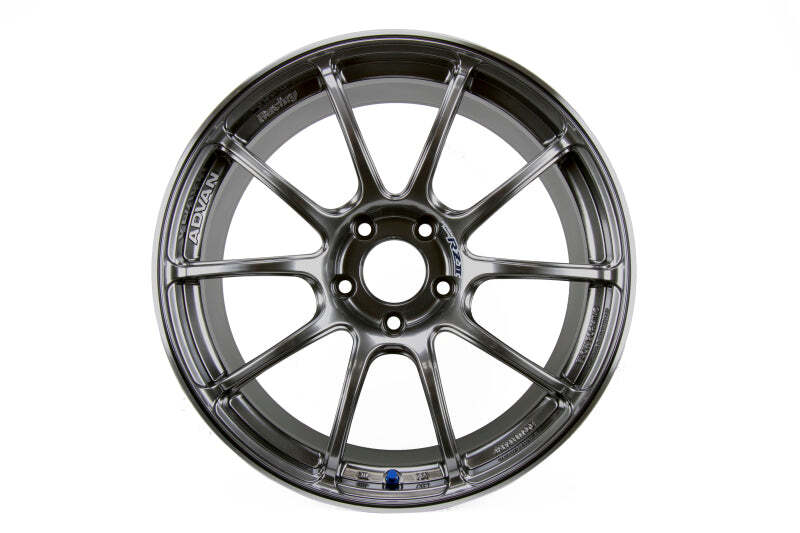 Advan RZII 18X9.0 +63 5-114.3 Racing Wheel - Hyper Black & Ring Wheel YAZ8I63EHB