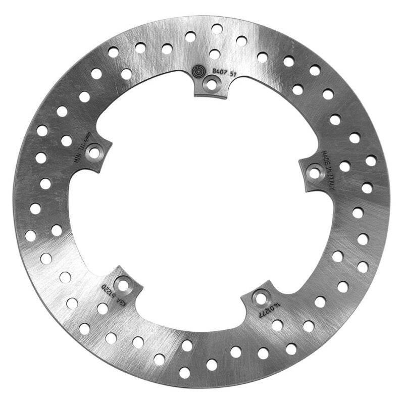 Brembo OE 07-08 Peugeot Geo RS 125cc 226x4.5mm Brake Disc - Rear Fixed 68B40751