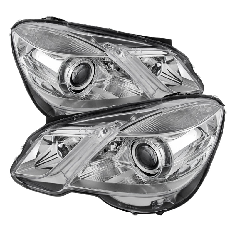 SPYDER Xtune Mercedes E-Class 10-13 Projector Headlights OE Style Halogen Only Chrome PRO-JH-MBW21210-NA-C 9932663