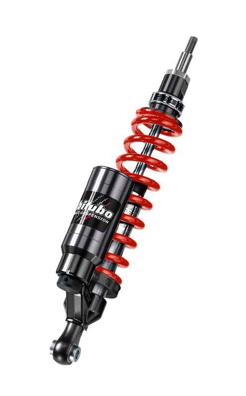 Bitubo Suspension Bitubo WAT1 Monoshock Adjustable: Spring Preload, Rebound, Compression, Length, Red Spring BW034WAT11