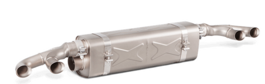 FR SPORT Akrapovic 16-17 Porsche 911 Turbo/Turbo S (991.2) Slip-On Line (Titanium) (Req....