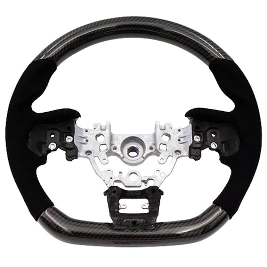 FR SPORT BLOX Racing 22+ Subaru Carbon/Alcantara Steering Wheel Black Stitching BXSW-50020-B -...