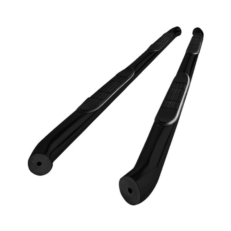 FR SPORT SPYDER Xtune Nissan Frontier King Cab 05-14 3 Inch Round Side Step Bar Black...