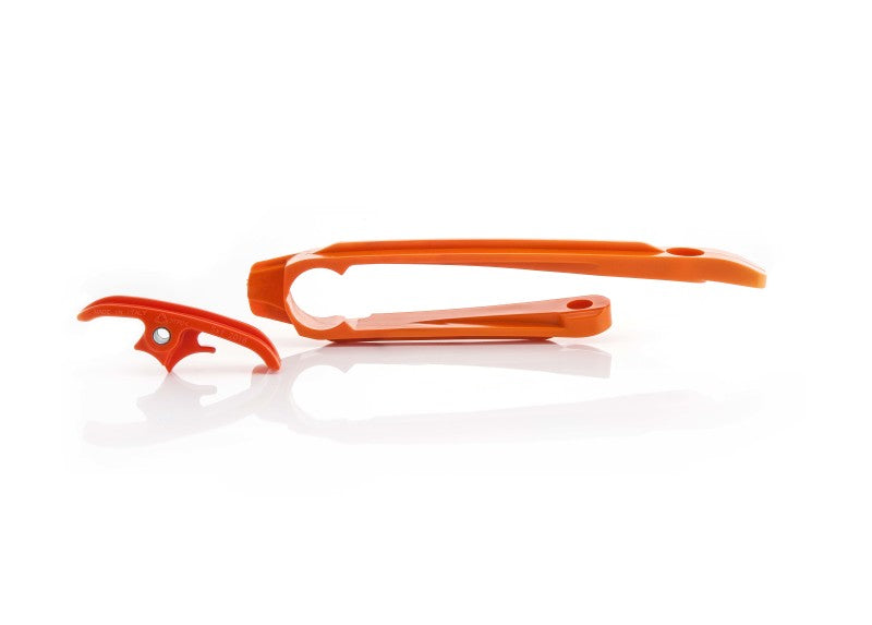 Acerbis 17-23 KTM XC-W/ XCF-W/ EXC/EXC-F Chain Slider - Orange 2630755226