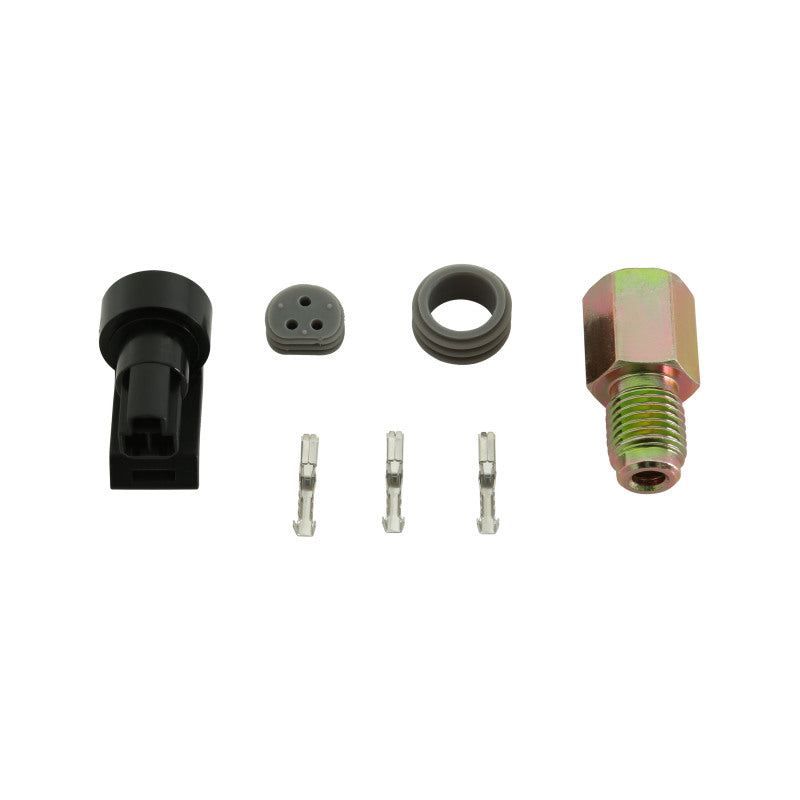 AEM 1000 PSIg Stainless Sensor Kit - 1/8in NPT Male Thread to -4 Adapter