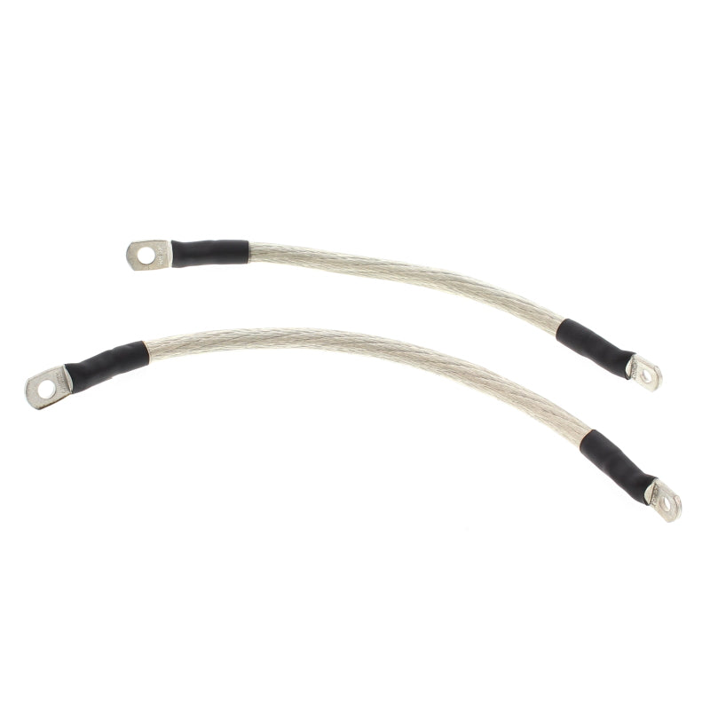 All Balls Racing 93-96 Harley FLSTC Heritage Classic Battery Cable Kit Clear 79-3002