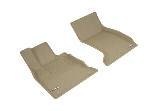 FR SPORT 3D MAXpider 2018-2020 Kia Stinger Rwd Kagu 1st Row Floormat - Tan L1KA04611502 - View 2