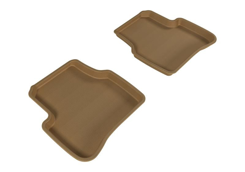 FR SPORT 3D MAXpider 2006-2010 Volkswagen Passat Kagu 2nd Row Floormats - Tan L1VW01521502