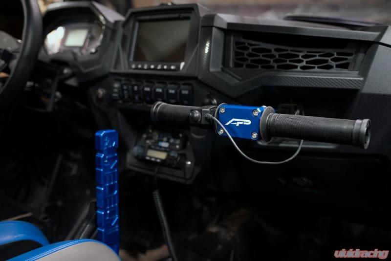 FR SPORT Agency Power Passenger Grab Bar with Lug Wrench Black Polaris RZR AP-RZR-315-BLK