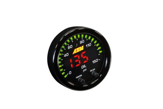 FR SPORT AEM Electronics Engine Oil Pressure Gauge - View 2