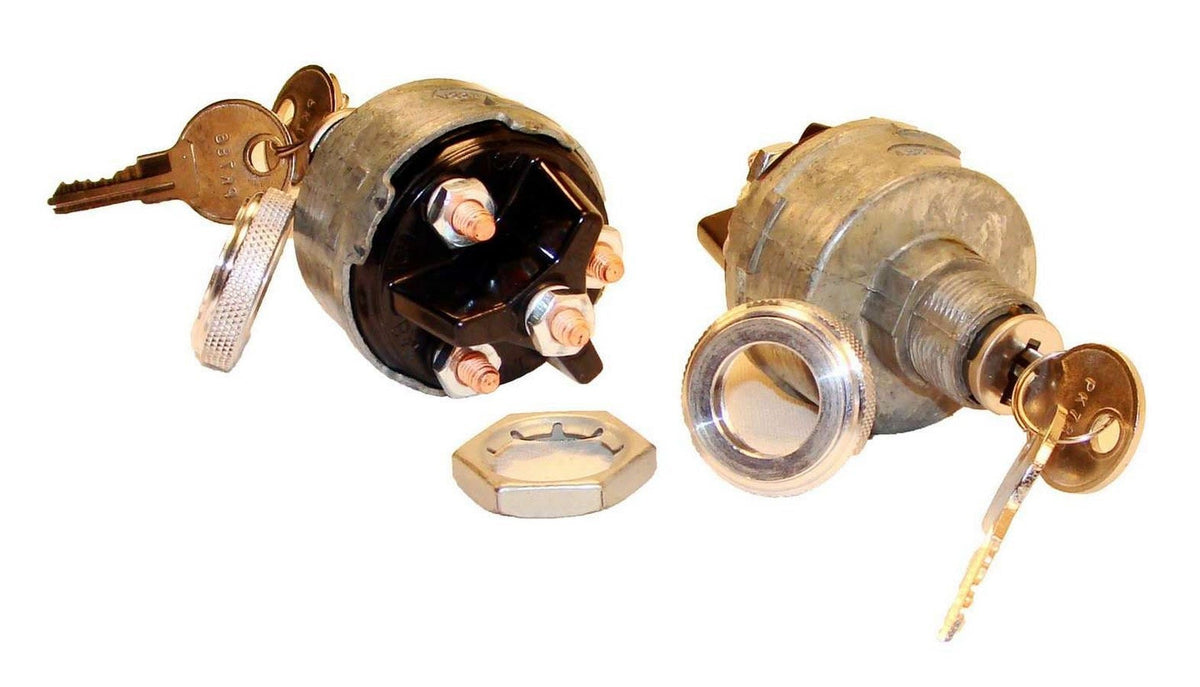 4 Position Ignition Switch w/Aluminum Knob - 500006